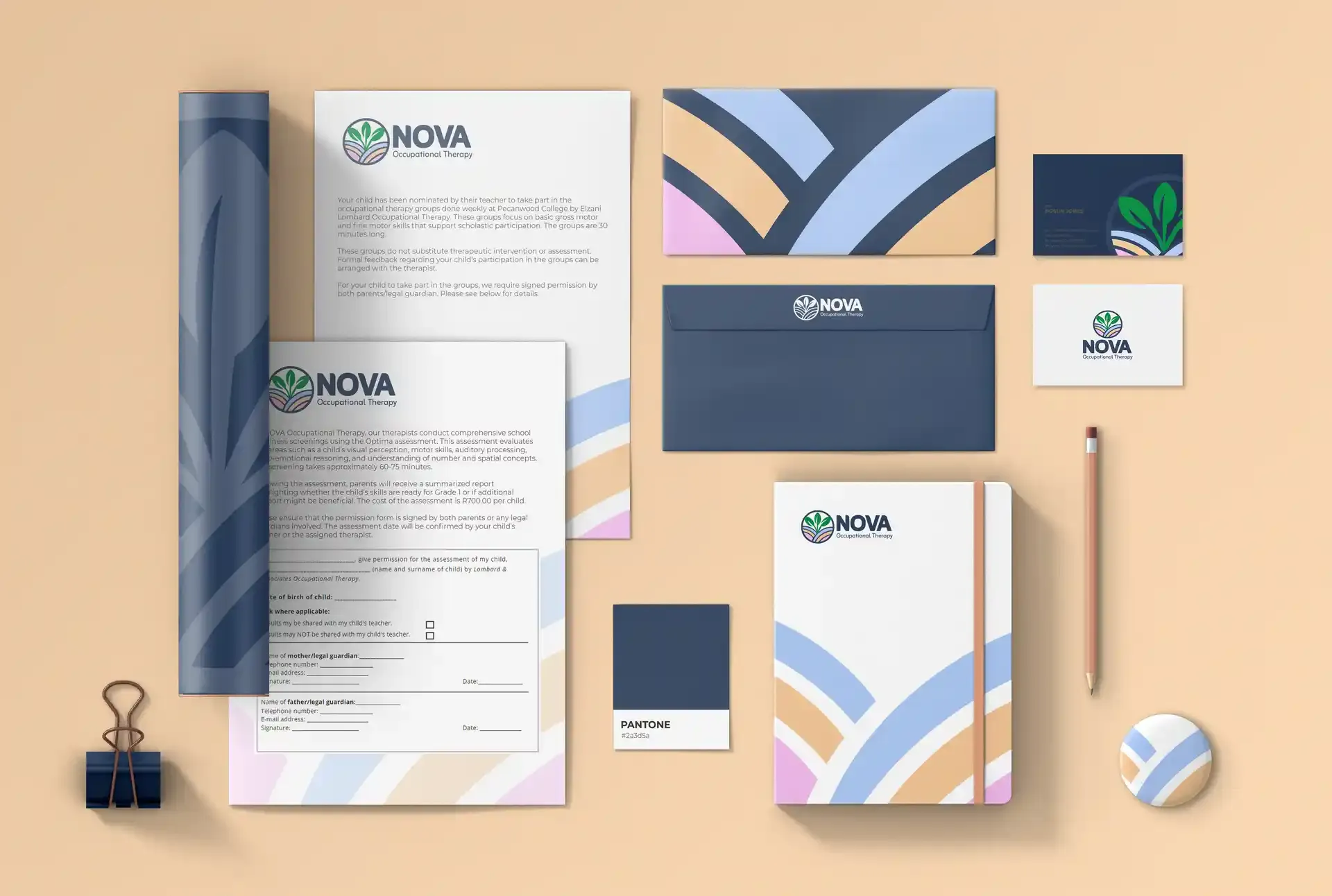 Nova Ot Company brand identity suite