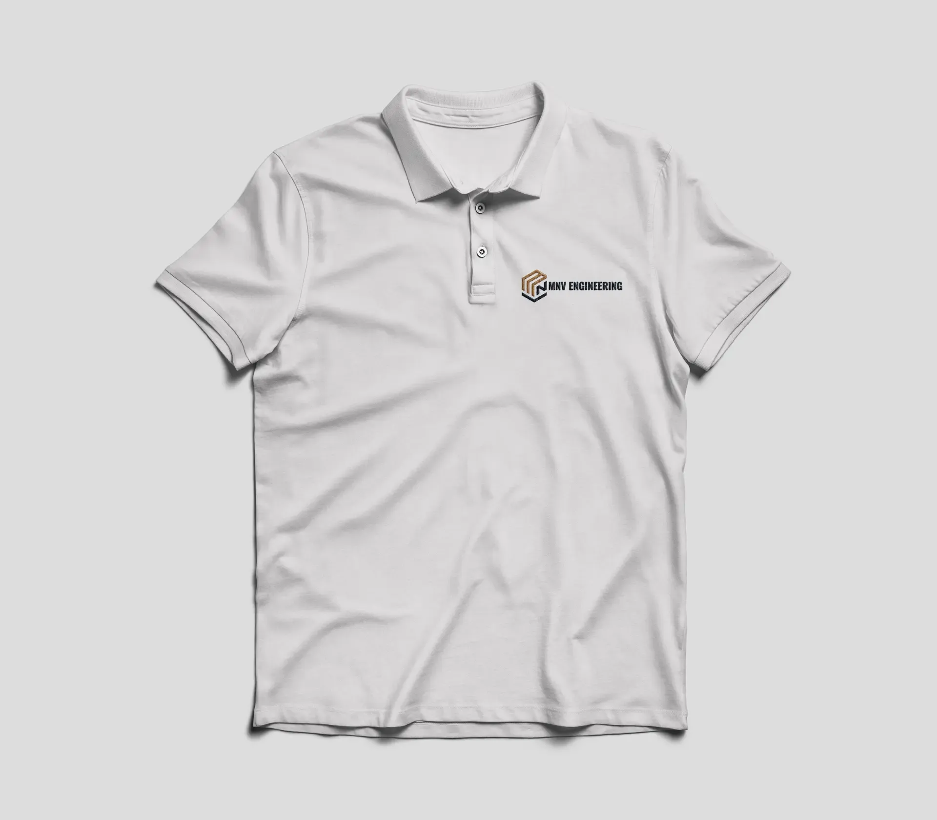 MNV Company branded team t-shirt design